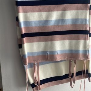 Mini striped dress